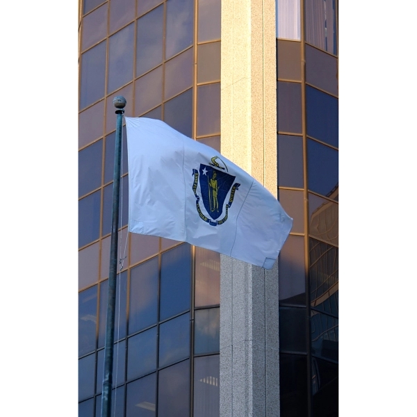 Massachusetts Official Flag 3' x 5'- ePoly