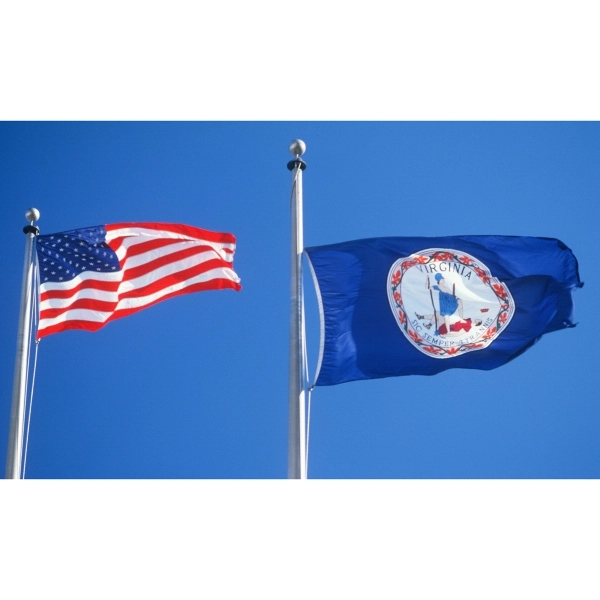 Virginia Official Flag - ePoly