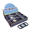 80 Ring Gauge Cigar Cutter w/Square Finger Grips, Box of 24
