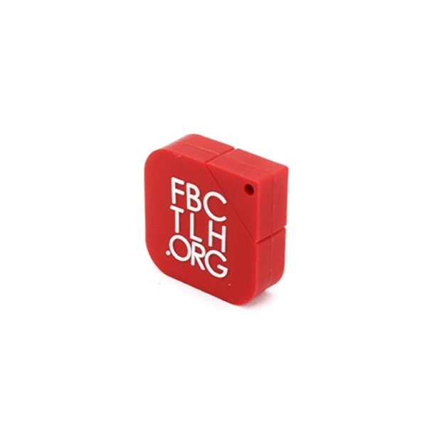 Custom 2D PVC USB Flash Drive - Square Shaped - Image 4