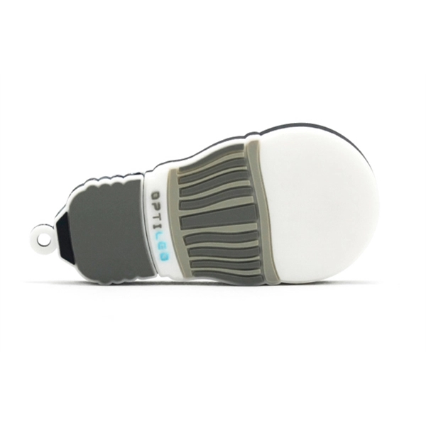 Custom 2D PVC USB Flash Drive - Light Bulb Shaped