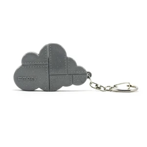 Custom 2D PVC USB Flash Drive - Cloud Shaped