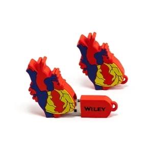 Custom 2D PVC USB Flash Drive - Turkey Shaped