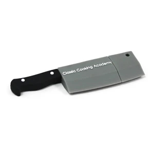 Custom 3D PVC USB Flash Drive - Kitchen Knife Shaped