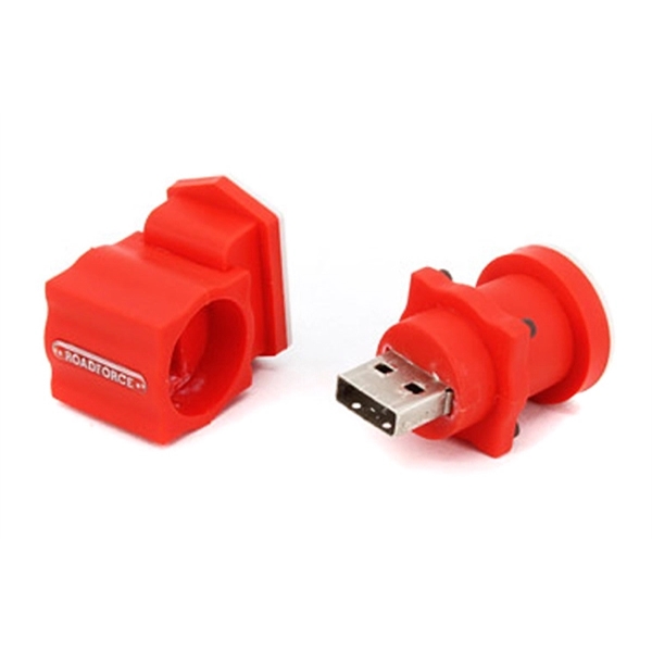 Custom 3D PVC USB Flash Drive - Submersible Pump Shaped - Image 4