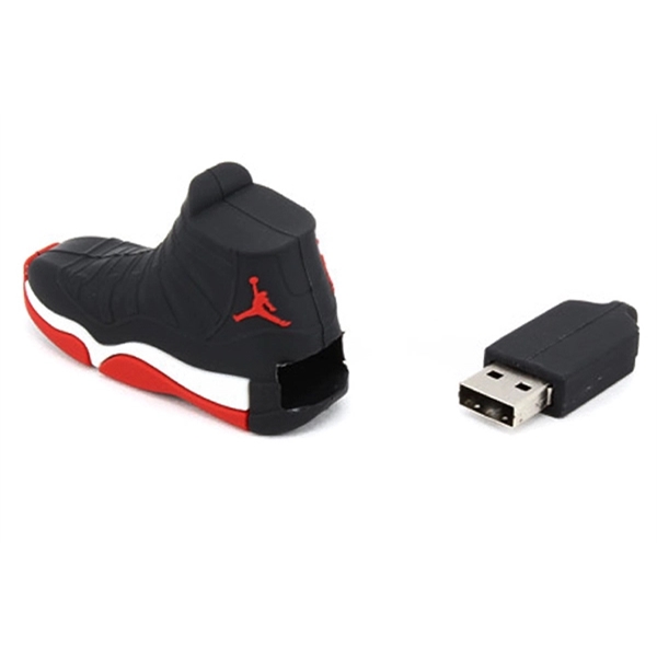 Custom 3D PVC USB Flash Drive - Jor-Dan Shoe Shaped - Image 4