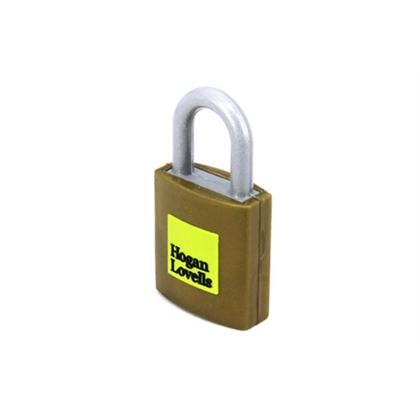 Custom 3D PVC USB Flash Drive - Lock Shaped - Image 3
