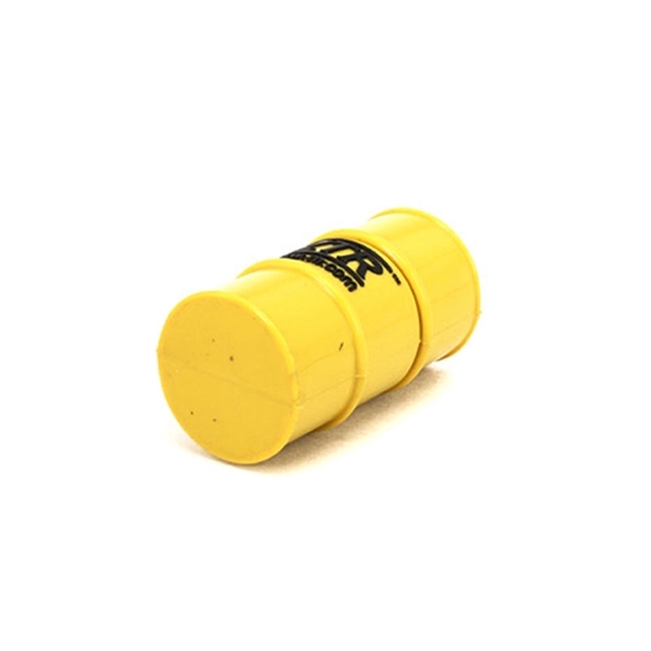 Custom 3D PVC USB Flash Drive - Chemical Barrel Shaped - Image 3