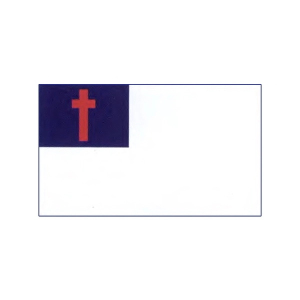 Religious Antenna Flag - Christian