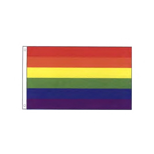 Rainbow Deluxe Flag - Image 2