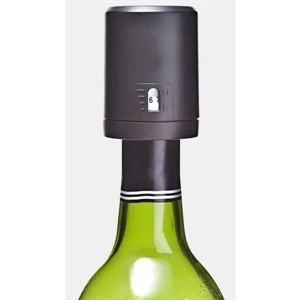 Vino Gauge™ Wine Preserver Pump, Black Plastic