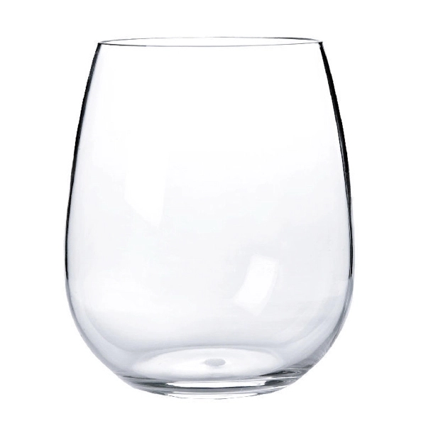 Stemless Wine Glass, Acrylic 16 oz. - Image 1