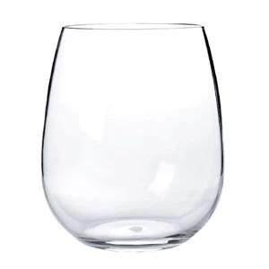 Stemless Wine Glass, Acrylic 16 oz.