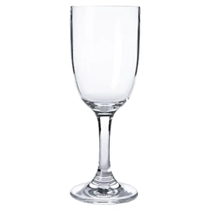 Wine Glass Acrylic Stem, 8 oz.