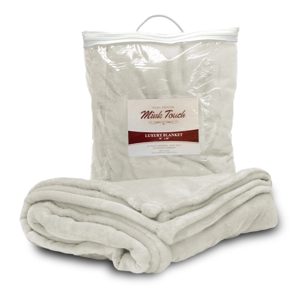 Oversize Mink Touch Luxury Blanket Embroidered - Image 3