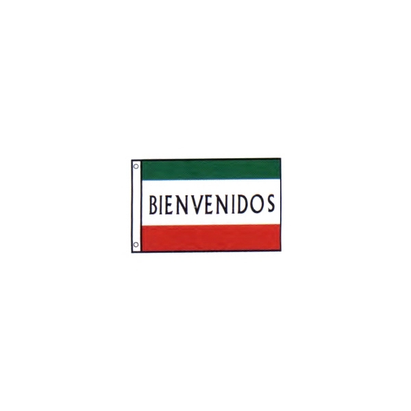 Spanish Sewn Stripes Horizontal Message Flags 3' x 5' - Image 8