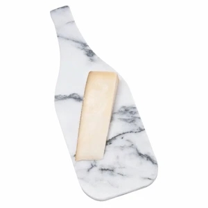 Bottle-Shaped Marble Cheese Board