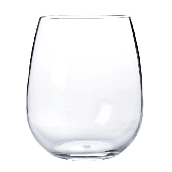 Stemless Wine Glass, Tritan® Plastic, 16 oz. - Image 1