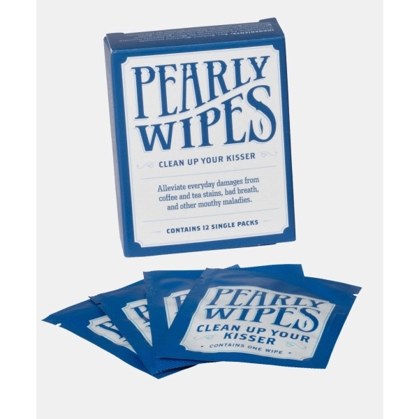 Pearly Wipes, Single Pack Flavored Disposable Wipes - Image 2