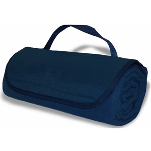 Roll Up Blanket - Navy Blue