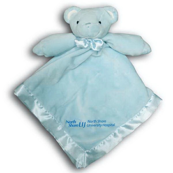 Blue Bear Baby Blanket - Image 1