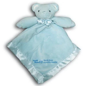 Blue Bear Baby Blanket