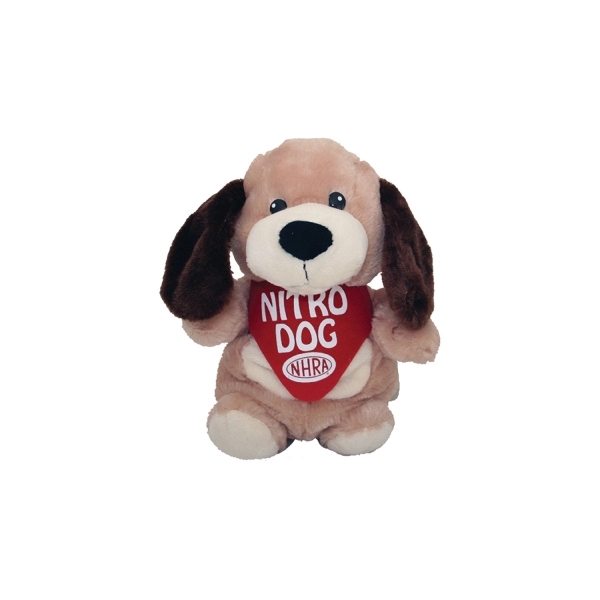 10" Dog Hand Puppet/Golf Club Cover with Sound - Image 1