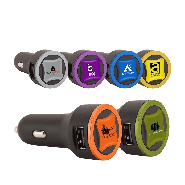 Ring Series 3.1 Dual USB Car Charger - Image 1