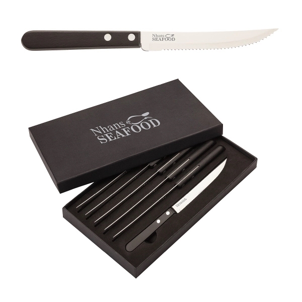 Gourmet Essential Steak Knife Set - Image 1