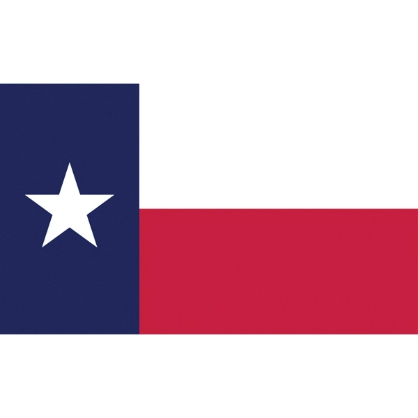 Sewn Texas State Flag 3' x 5'