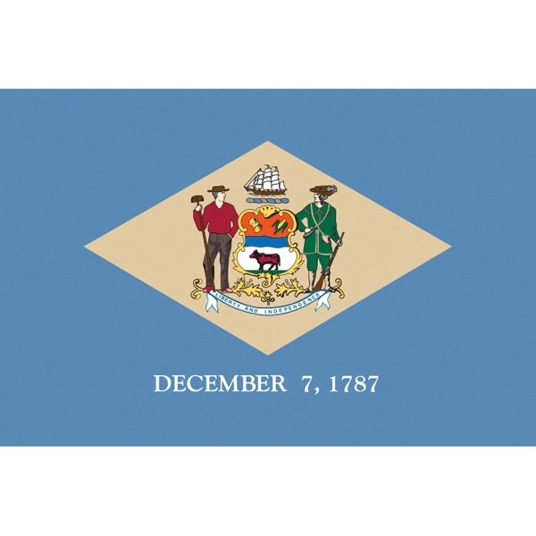 Delaware Official Flag