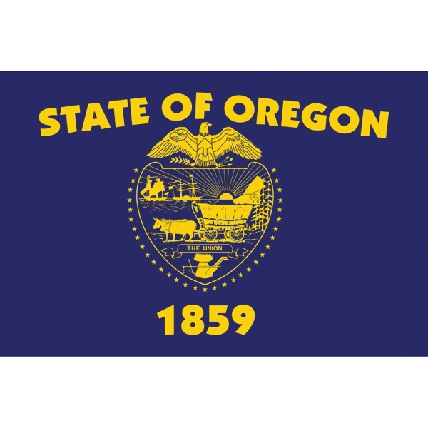 Oregon Official Stick Flag