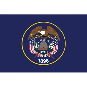 Utah Official Stick Flag