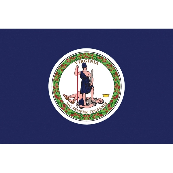 Virginia Official Stick Flag