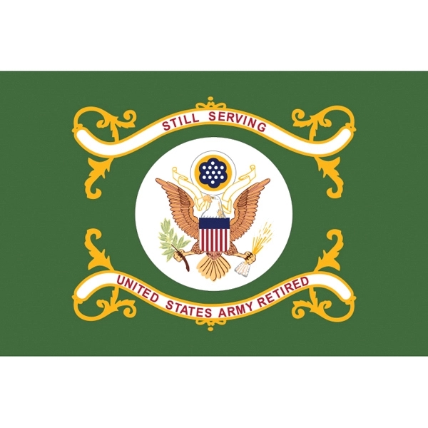 Military Flag - U.S. Army® Retired