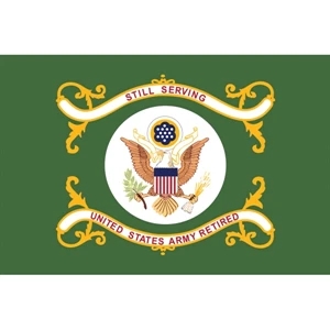 Military Flag - U.S. Army® Retired