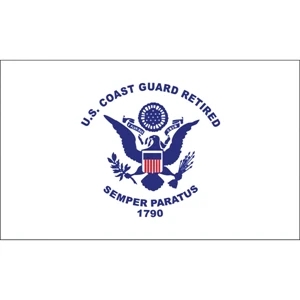 Military Flag - Coast Guard Retired