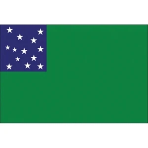 Special Historical Stick Flag - Green Mt. Boys