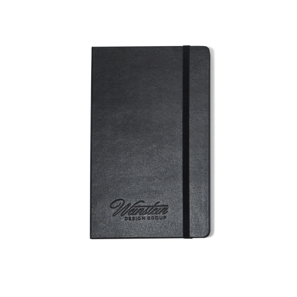 Moleskine® Hard Cover Plain Large Notebook - Image 1
