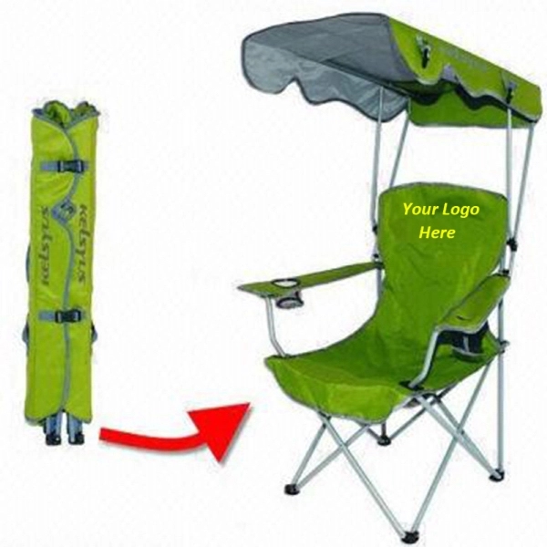 Foldable beach chair with sunshade - Image 6