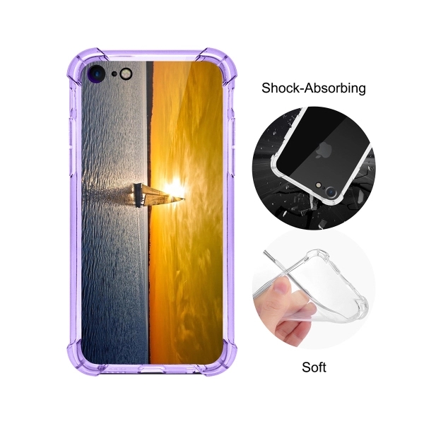 Guardian iPhone 7 Soft Case - Purple - Image 1