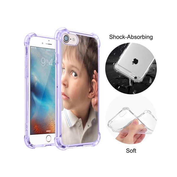 Guardian iPhone 6/6S Plus Soft Case - Purple - Image 1