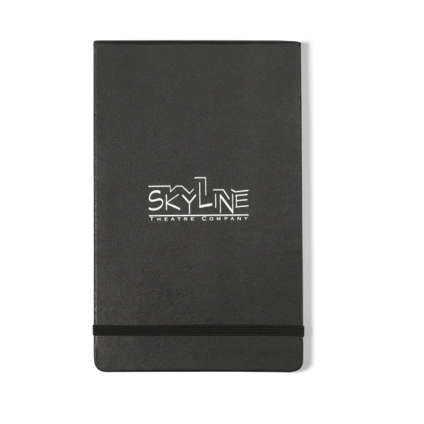 Moleskine® Hard Cover Ruled Large Reporter Notebook - Image 1