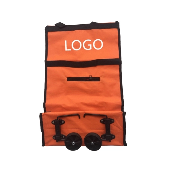 Reusable Folding Bag with Wheels - Image 3