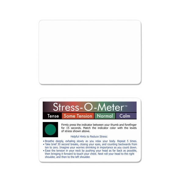 USA Stress-O-Meter™ Deluxe Card - Image 2