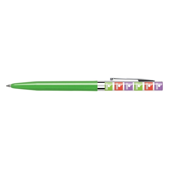 USA Designer™Flair Twist Pen(Series 1)-Educational Apple