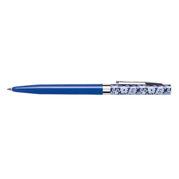 USA Designer™Flair Twist Pen (Series 2) - Blue Paisley