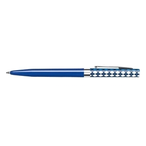 USA Designer™Flair Twist Pen (Series 2) - Blue Argyle