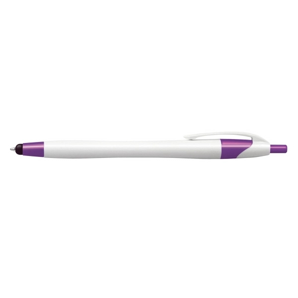 The iWrite™ Pen + Stylus with White Barrel - Image 5