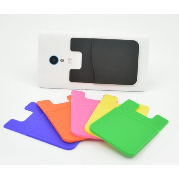 Pocket Silicone Phone Wallet - Image 3